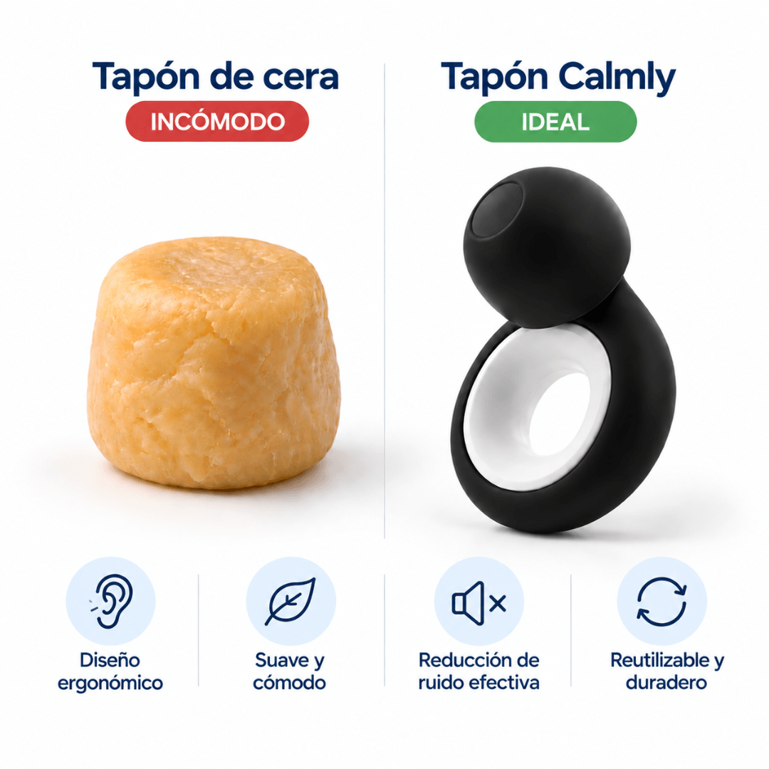 2 Pares - Tapones para Dormir