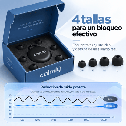 2 Pares - Tapones para Dormir
