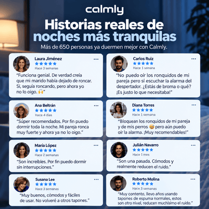 2 Pares - Tapones para Dormir